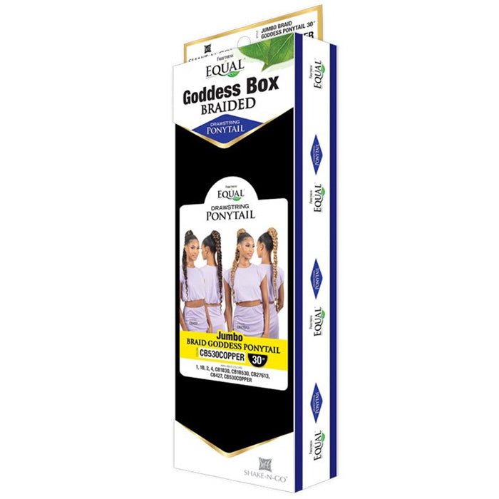 Shake N Go Equal Goddess Box Drawstring Ponytail - JUMBO BRAID GODDESS PONYTAIL 30"