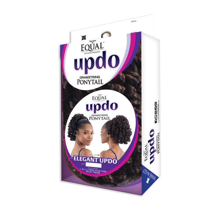Shake N Go Equal Updo Drawstring Ponytail - ELEGANT UPDO