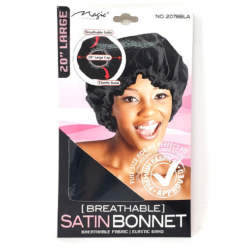 Magic Collection SATIN BONNET - Large 20 Inch