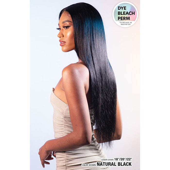 Shake N Go Glossy HD Lace Closure - 2X6 STRAIGHT 12" - 100% Virgin Remy Hair