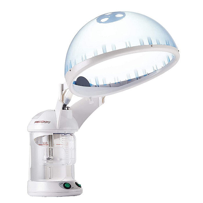 Red Pro Hair and Facial Steamer - HAIR THERAPY 2-IN-1