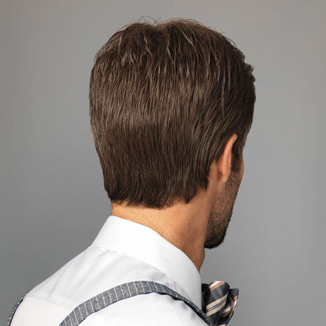 HIM Men's Collection Hand-Tied Lace Front Wig - STYLE