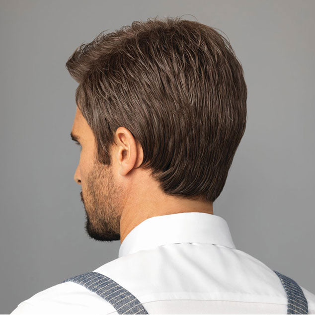 HIM Men's Collection Hand-Tied Lace Front Wig - STYLE