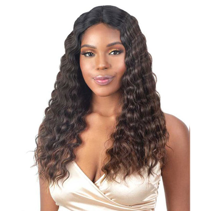 Shake N Go Legacy Human Hair Blend Lace Front Wig - FLUTTER