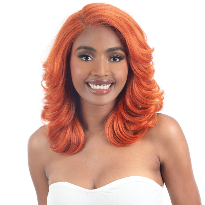 Shake N Go Snatched Glueless HD Lace Front Wig - ROLLER SET