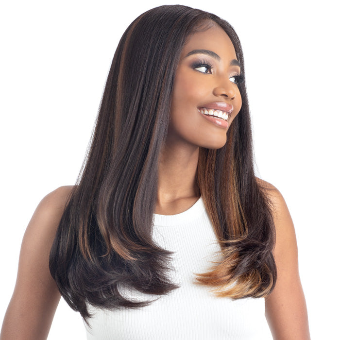Shake N Go Snatched Glueless HD Lace Front Wig - SILK PRESSED
