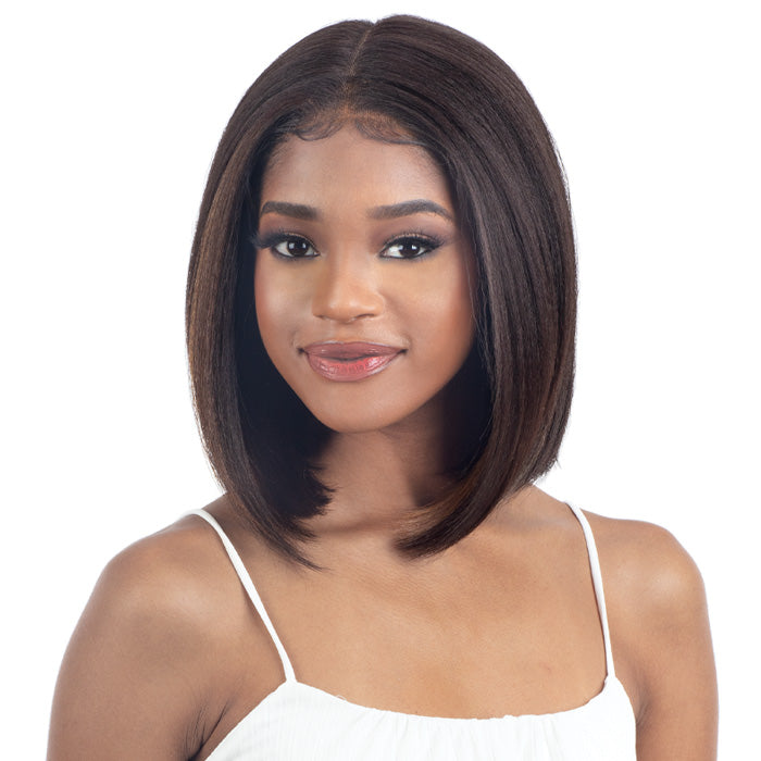 Shake N Go Snatched Glueless HD Lace Front Wig - SILK PRESSED BOB