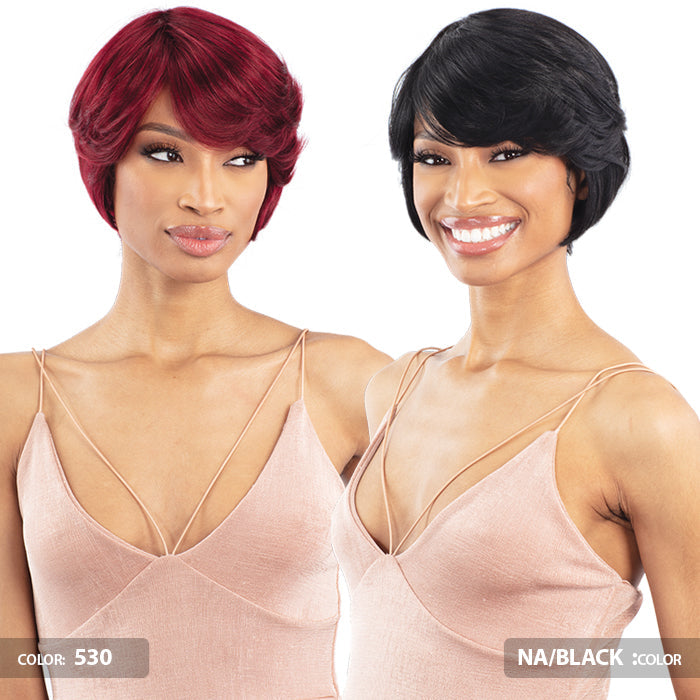 Shake N Go Golden 100 Human Hair Full Wig - OLIVIA