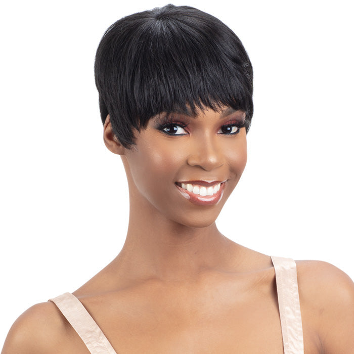 Shake N Go Legacy Human Hair Blend Full Wig - BRISTOL