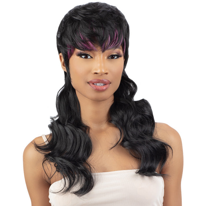 Shake N Go Equal Lite Full Wig - WAVY MULLET