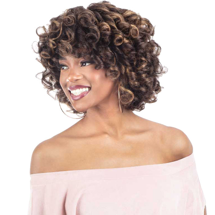 Shake N Go Natural Me Full Wig - FLEXI-ROD CURL