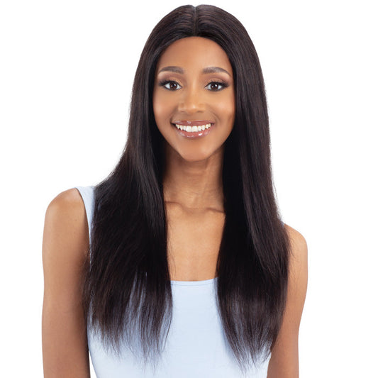 Shake N Go Naked Brazilian Natural 100% Human Hair Premium HD Lace Front Wig - PENELOPE - Pre-Plucked