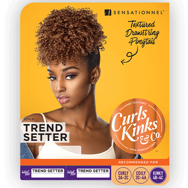 Sensationnel Curls Kinks & CO Drawstring Instant Pony - TREND SETTER