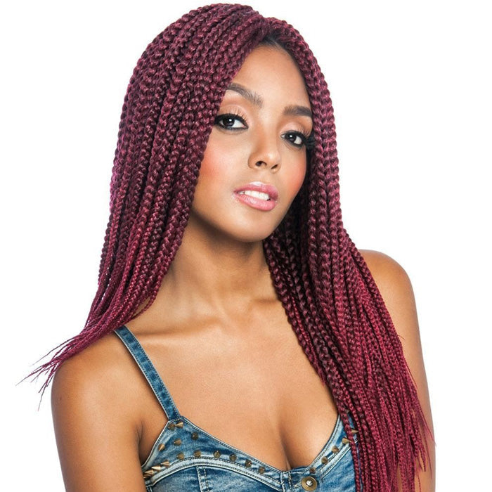 Mane Concept Afri Naptural Pre-Looped Crochet Braids - 3X PRE-STRETCHED BOX BRAID 20"