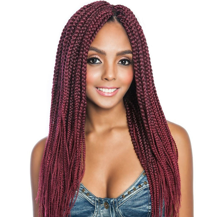 Mane Concept Afri Naptural Pre-Looped Crochet Braids - 3X PRE-STRETCHED BOX BRAID 20"