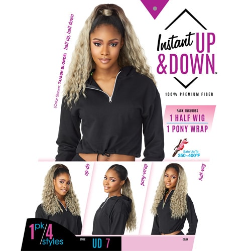 Sensationnel Instant Up & Down Pony Half Wig - UD 7