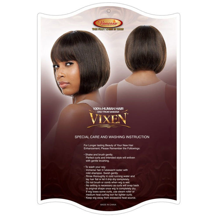 Vanessa Vixen 100% Human Hair Wig HH AGNES