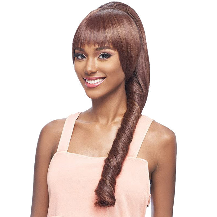Vanessa Snap Bang & Pony Bundle Removable Bang Wrap Ponytail - STBB ALICIA