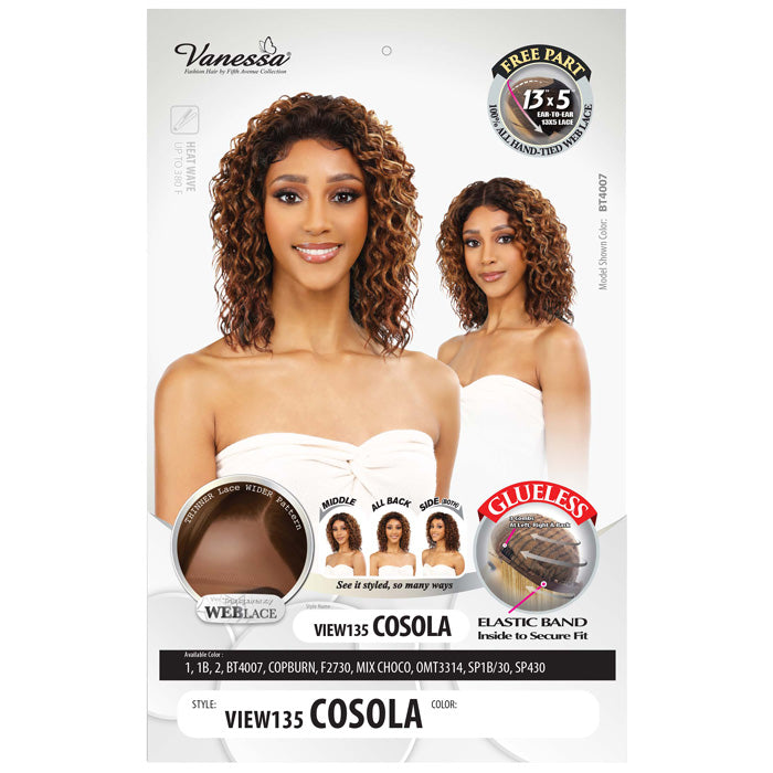 Vanessa View Glueless 13x5 HD Lace Front Wig -  VIEW 135 COSOLA