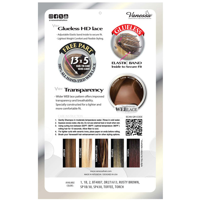 Vanessa View Glueless 13x5 HD Lace Front Wig -  VIEW 135 DIAHAN