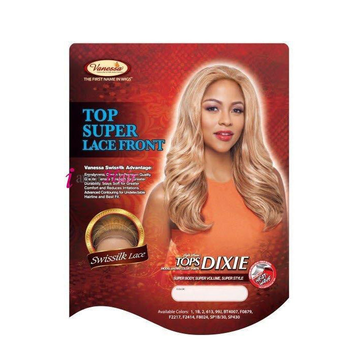 Vanessa Swissilk Top Super Lace Front Wig - TOPS DIXIE