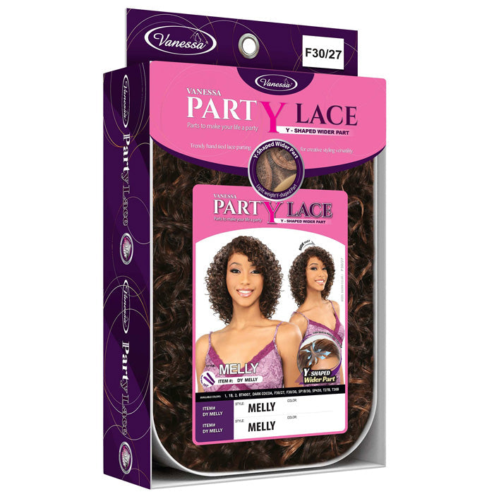 Vanessa Party Lace Y-Shaped Wider Lace Part Wig - DY MELLY