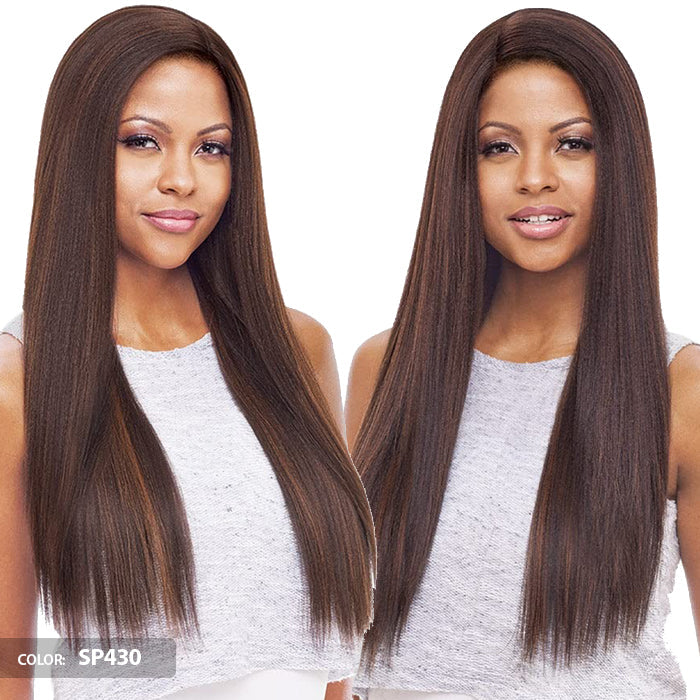 Vanessa Infinity Lace Front Flex Part Brazilian Human Hair Blend Wig FIN HB ETHIO