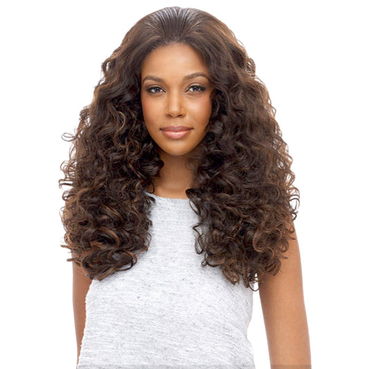 Vanessa Honey-4 Brazilian Human Hair Blend Lace Front Wig T4HB GIVANY