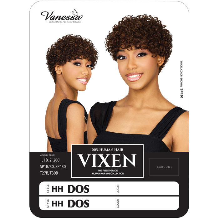 Vanessa Vixen 100% Human Hair Full Wig - HH DOS