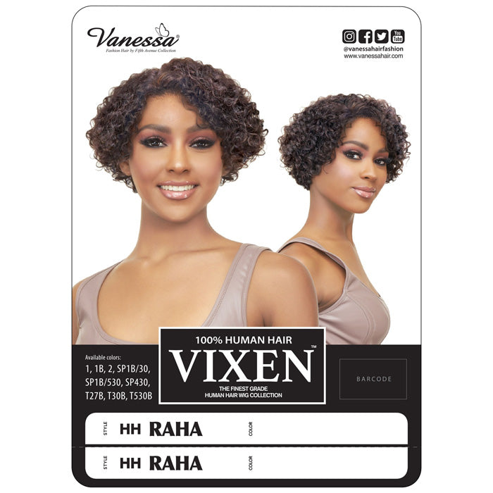 Vanessa Vixen Human Hair Wig - HH RAHA