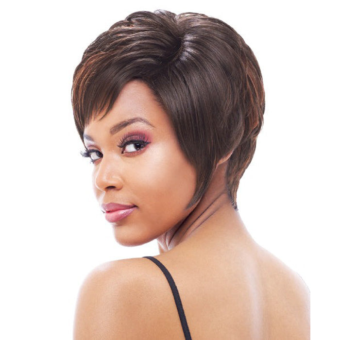 Vanessa Human Hair Blend Sweet RC-Side Lace Part Lace Front Wig SRCHB HOBIN