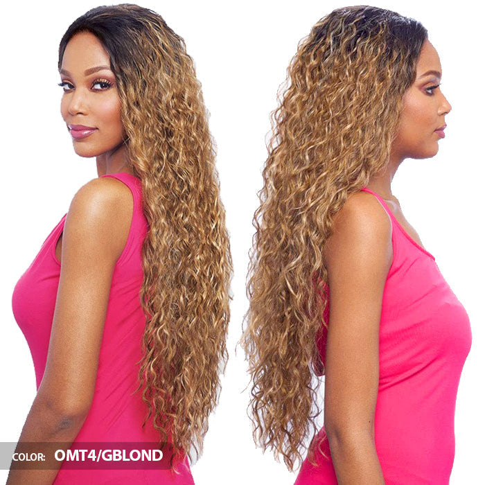 Vanessa Honey Brazilian Human Hair Blend Swissilk Lace Front Wig - THB JAMEIS 35