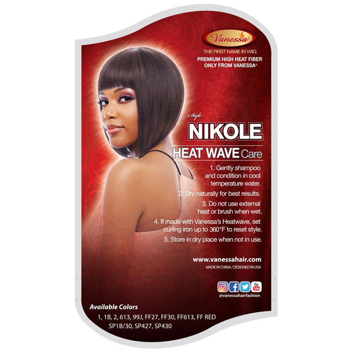 Vanessa Fashion Full Wig - NIKOLE