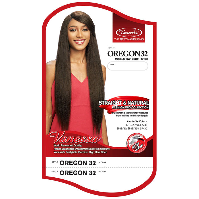 Vanessa Straight & Natural Fashion Wig - OREGON 32