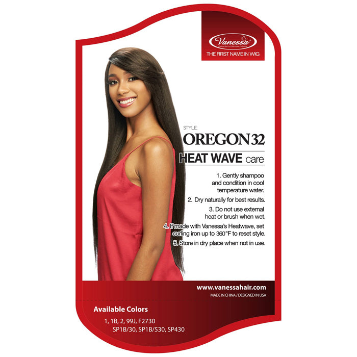 Vanessa Straight & Natural Fashion Wig - OREGON 32