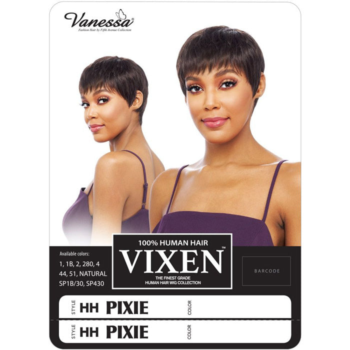 Vanessa Vixen Human Hair Wig - HH PIXIE