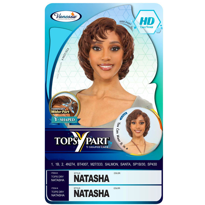 Vanessa Tops Y-Part HD Lace Front Wig - NATASHA
