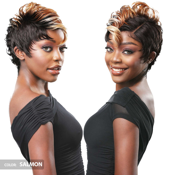 Vanessa Party Lace Y-Shaped Part Lace Wig - TRISHA