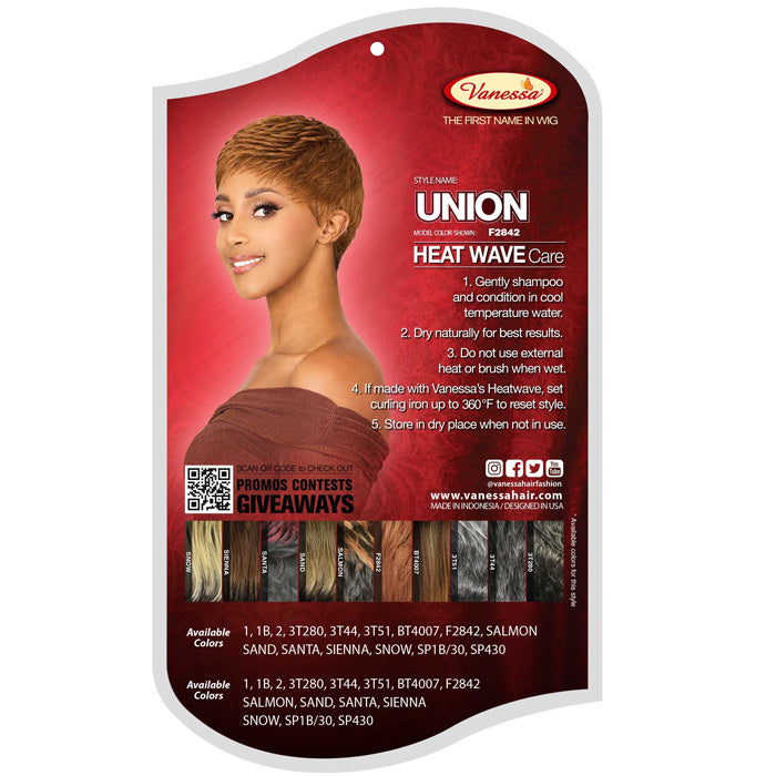 Vanessa Fashion Full Wig - UNION