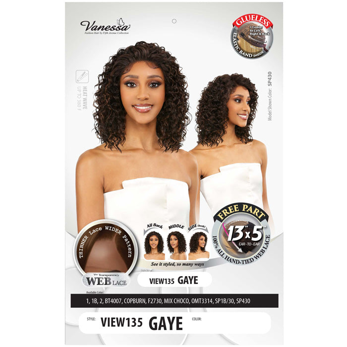 Vanessa View 135 Glueless 13x5 HD Lace Front Wig - VIEW 135 GAYE