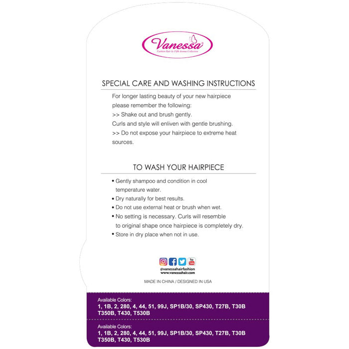 Vanessa Synthetic Drawstring Ponytail - STB ABBA