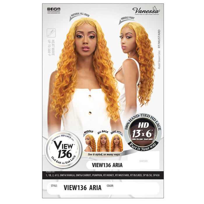 Vanessa View 136 HD 13x6 Lace Front Wig - VIEW136 ARIA