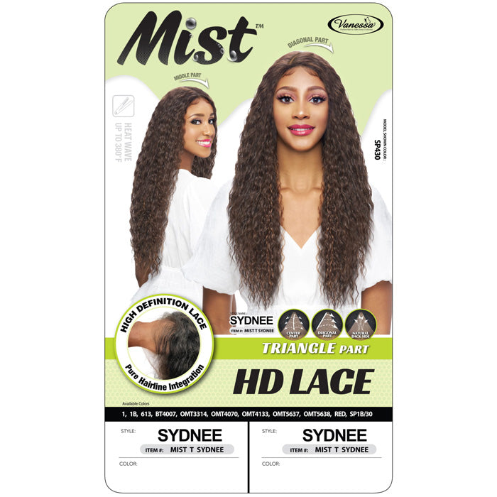 Vanessa Mist Triangle Part HD Lace Part Wig - SYDNEE