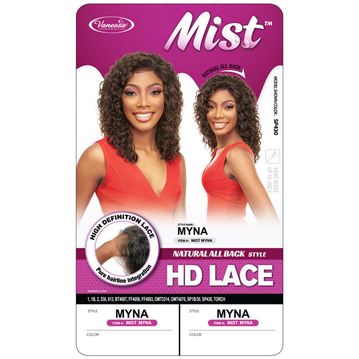 Vanessa Mist HD Lace Front Wig - MYNA
