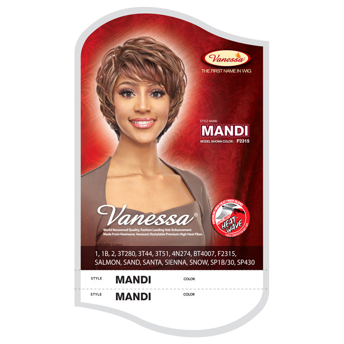 Vanessa Fashion Full Wig - MANDI