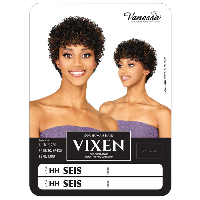 Vanessa Vixen 100% Human Hair Full Wig - HH SEIS