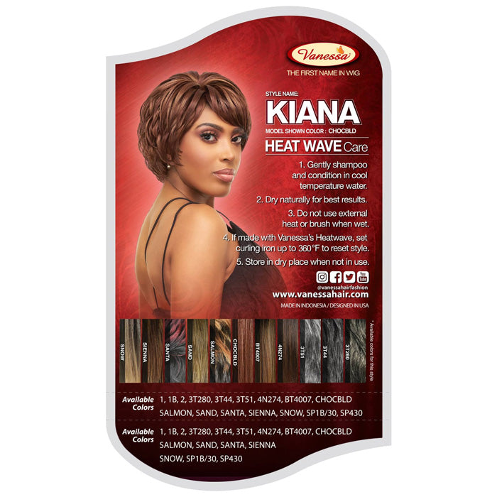 Vanessa Fashion Full Wig - KIANA