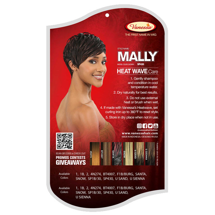 Vanessa Fashion Full Wig - MALLY