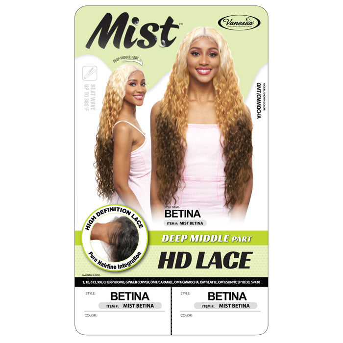 Vanessa Mist HD Lace Deep Part Wig - BETINA