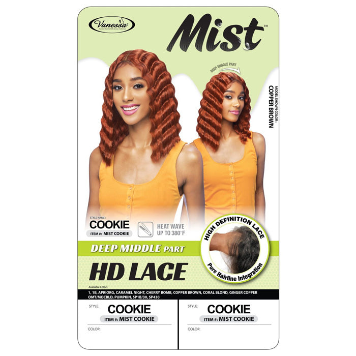 Vanessa Mist HD Deep Part Lace Wig - COOKIE